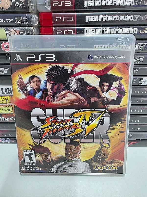 Super Street Fighter IV - PS3 (USA/CIB)