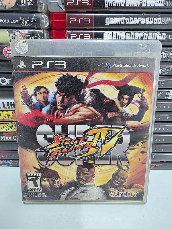 Super Street Fighter IV - PS3 (USA/Sem manual)