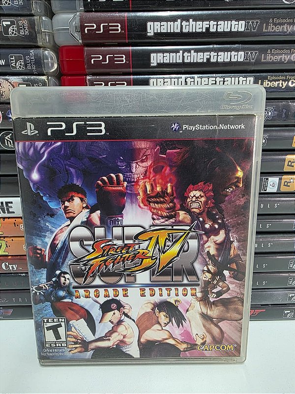 Super Street Fighter IV Arcade Edition - PS3 (USA/CIB)