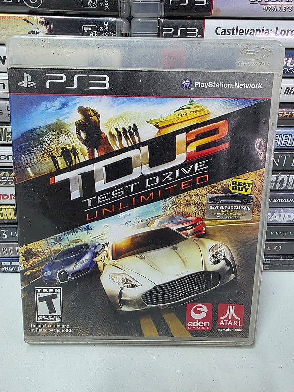 TDU2 Test Drive Unlimited - PS3 (USA/CIB)