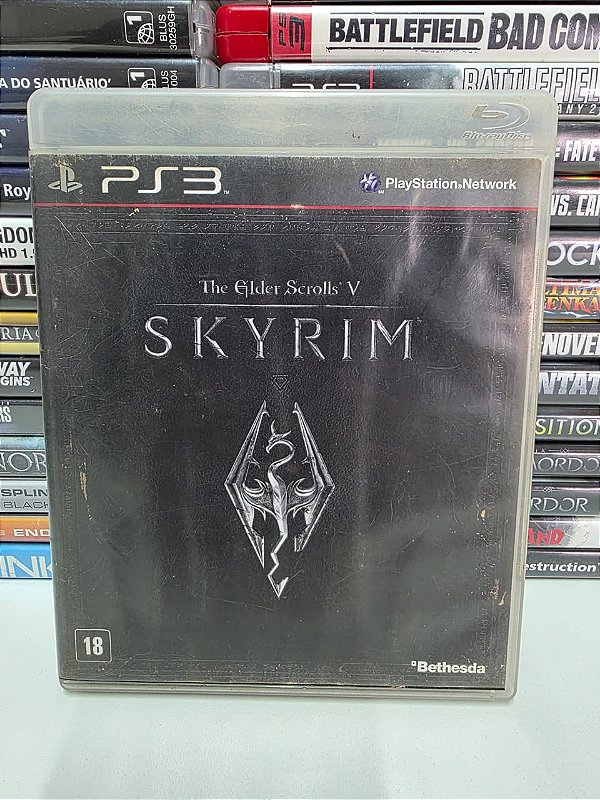 The Elder Scrolls V Skyrim - PS3 (BR/Sem mapa)