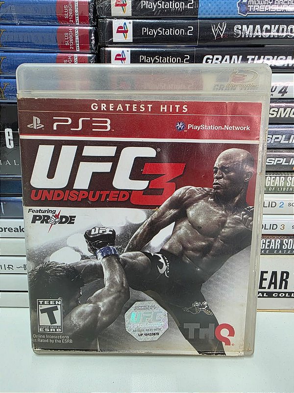 UFC Undisputed 3 GH - PS3 (USA/Sem manual)