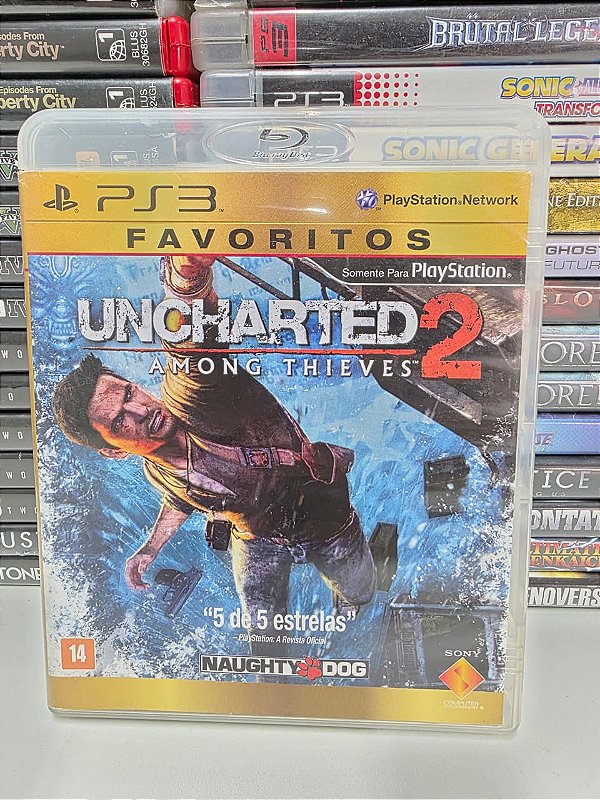 Uncharted 2 Favoritos - PS3 (BR/CIB)