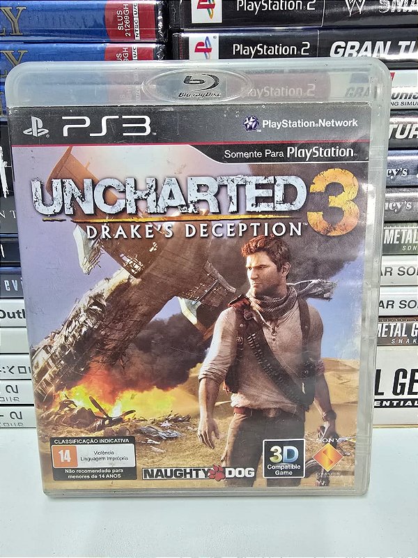 Uncharted 3 - PS3 (BR/CIB)