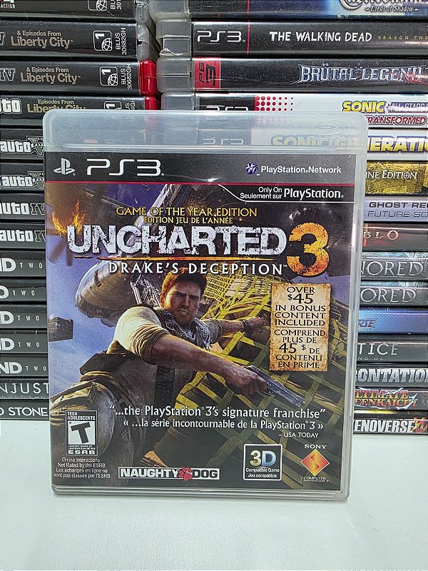 Uncharted 3 Game of The Year ED - PS3 (USA/CIB)