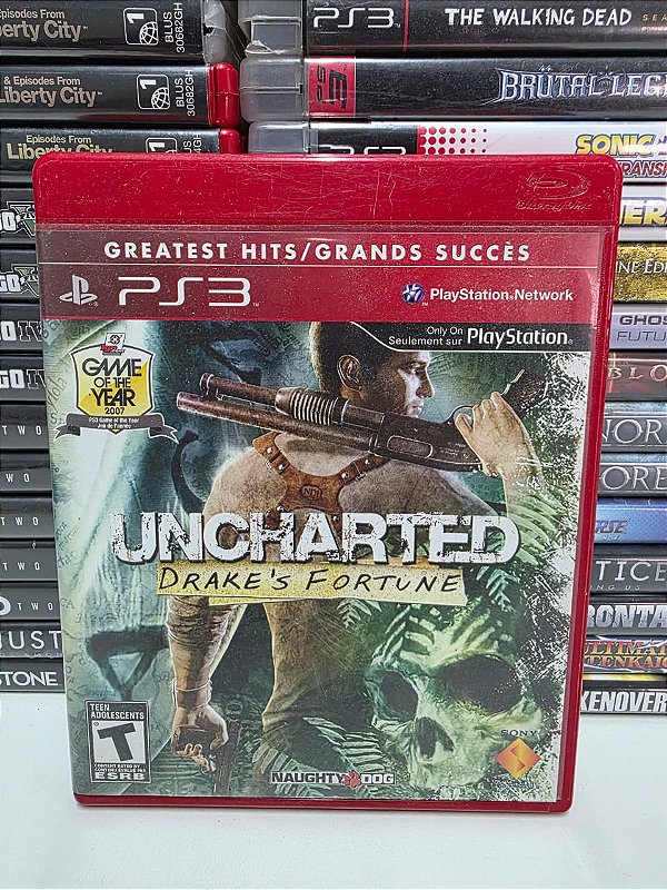 Uncharted Greatest Hits - PS3 (USA/CIB)