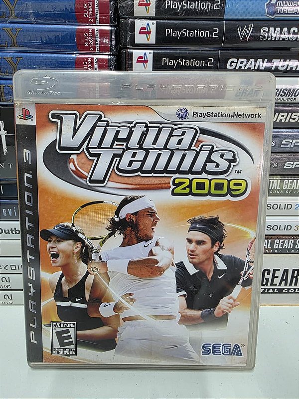 Virtua Tennis 2009 - PS3 (USA/Capa quebrada)