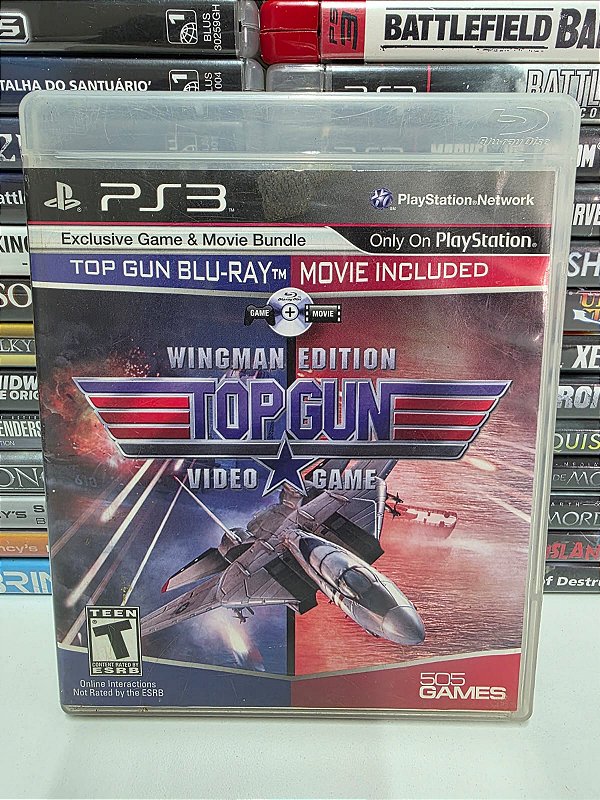 Wingman Edition TopGun - PS3 (USA/CIB)