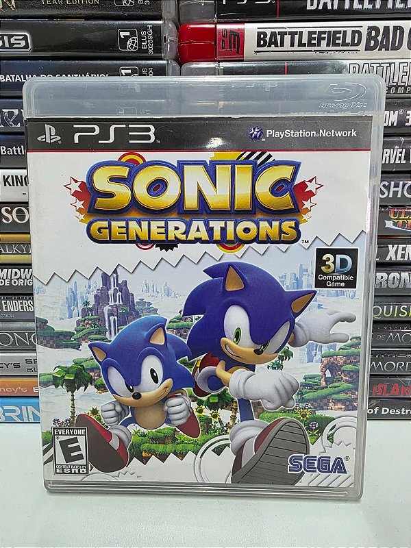 Sonic Generations - PS3 (USA/CIB)