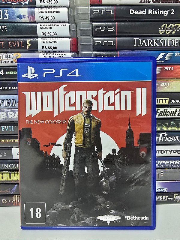 Wolfenstein II The New Colossus - PS4 (BR/CIB)