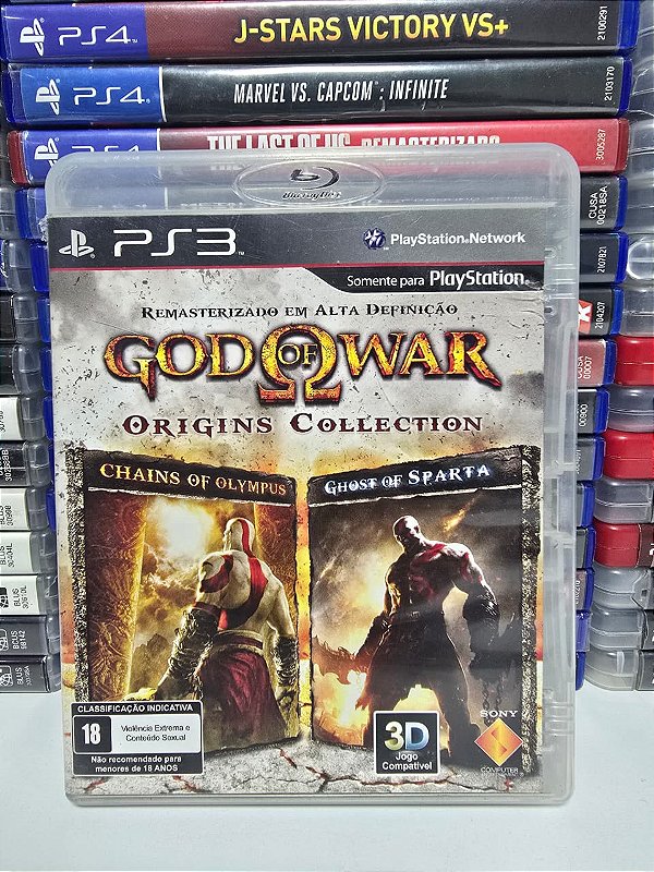 God of War Origins Collections - PS3 (BR/CIB)