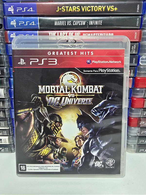 Mortal Kombat Vs. DC Universe - PS3 (BR/CIB)