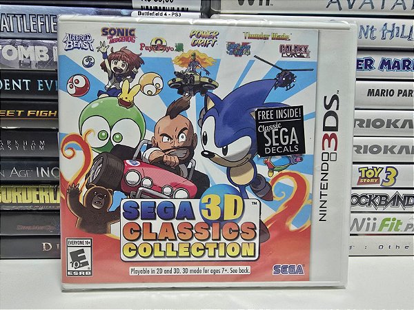 Sega 3D Classics Collection - 3DS (USA/Novo)