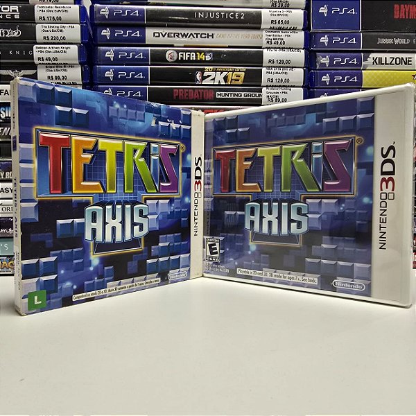 Tetris: Axis - 3DS (BR/Novo)