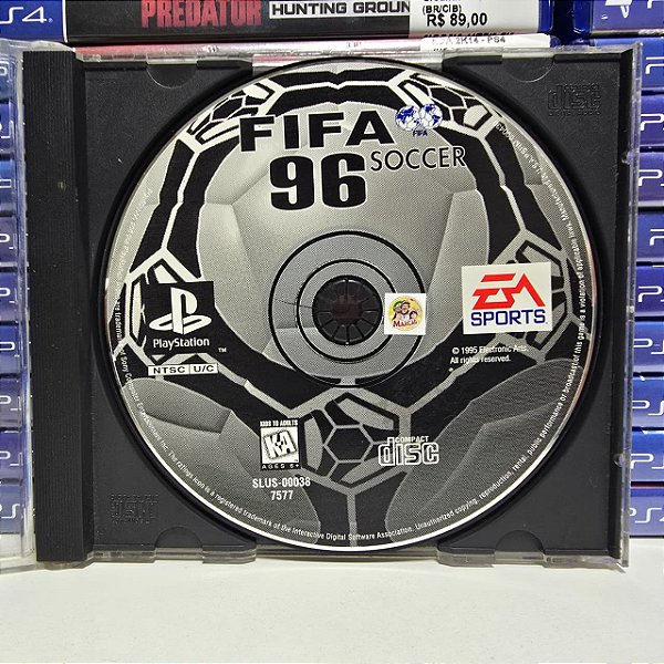 FIFA Soccer 96 - PS1 (USA/Loose/Com riscos)