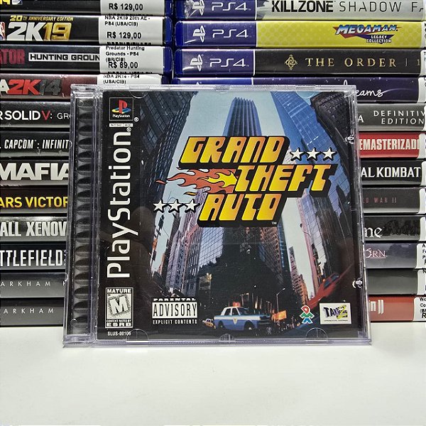 Grand Theft Auto - PS1 (USA/CIB)