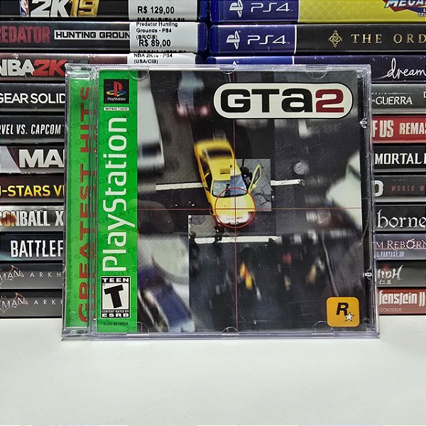 Grand Theft Auto 2 GH - PS1 (USA/CIB)
