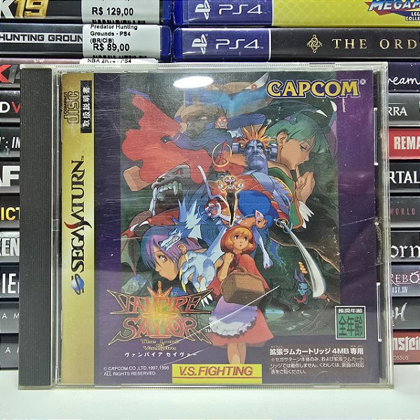 Vampire Savior: The Lord of Vampire - Saturn (JP/CIB)