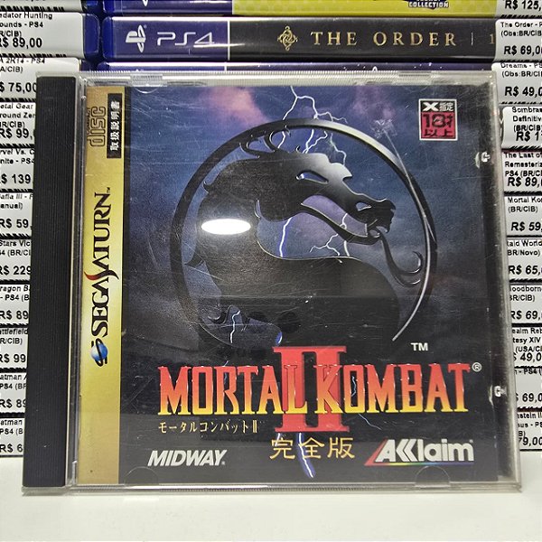 Mortal Kombat II - Saturn (JP/CIB)