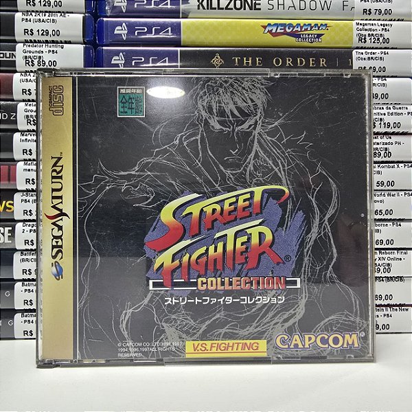 Street Fighter Collection - Saturn (JP/CIB)
