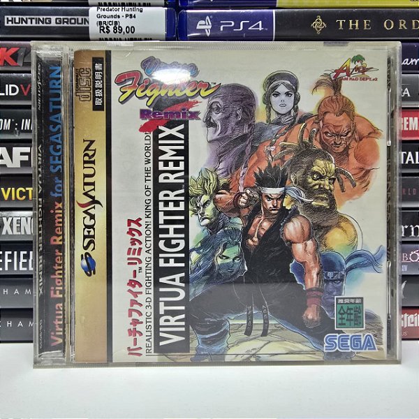Virtua Fighter Remix - Saturn (JP/CIB)
