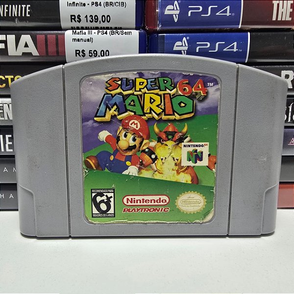 Super Mario 64 - N64 (BR/Loose)