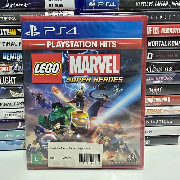 Lego Marvel Super Heroes PH - PS4 (BR/Novo)