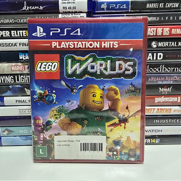 Lego Worlds PH - PS4 (BR/Novo)
