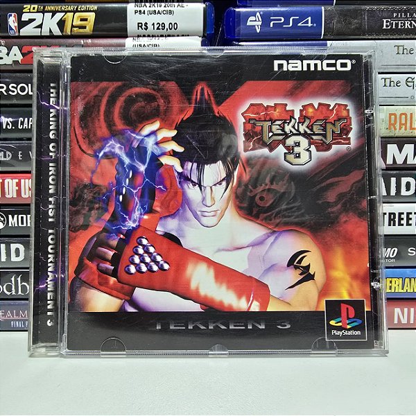 Tekken 3 - PS1 (JP/Capa Quebrada)
