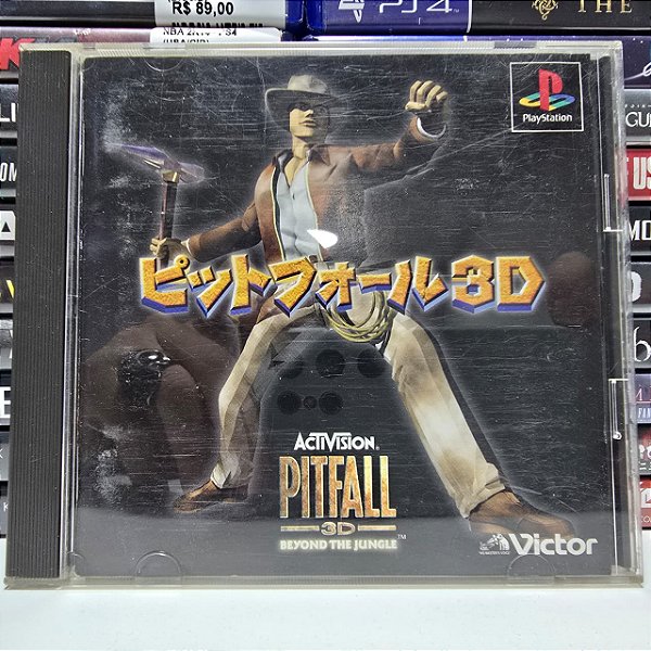 Pitfall 3D Beyond The Jungle - PS1 (JP/CIB)