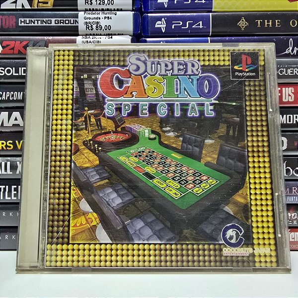 Super Casino Special - PS1 (JP/Capa Quebrada)