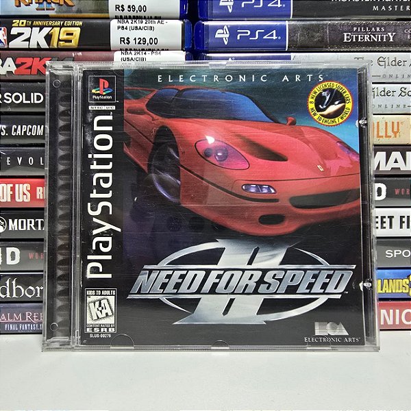 Need For Speed II - PS1 (USA/Capa quebrada)