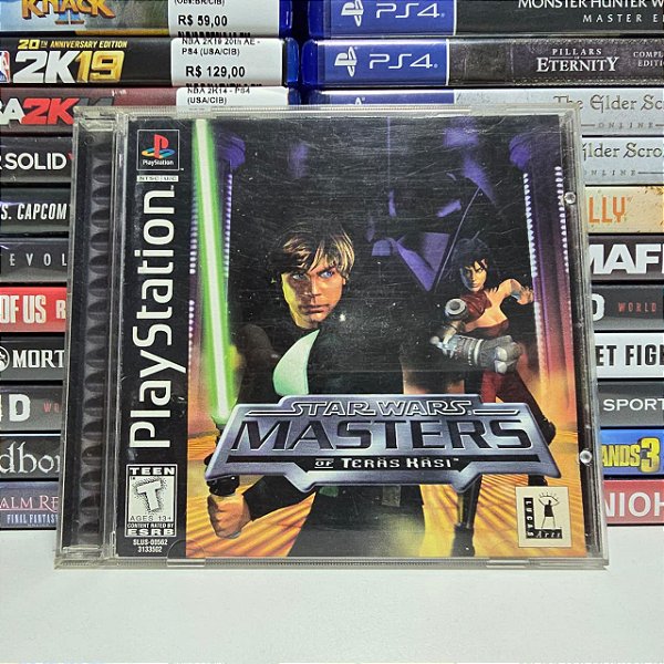 Star Wars: Masters of Teräs Käsi - PS1 (USA/CIB)