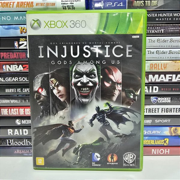 Injustice Gods Among Us - Xbox 360 (BR/Sem manual)