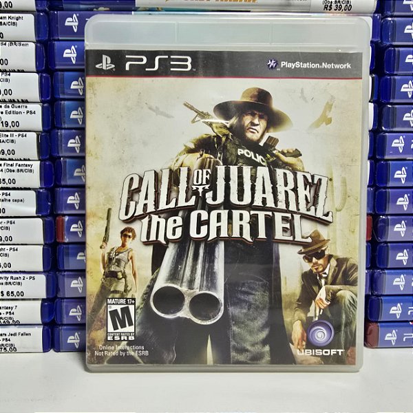 Call of Juarez the Cartel - PS3 (USA/Sem manual)