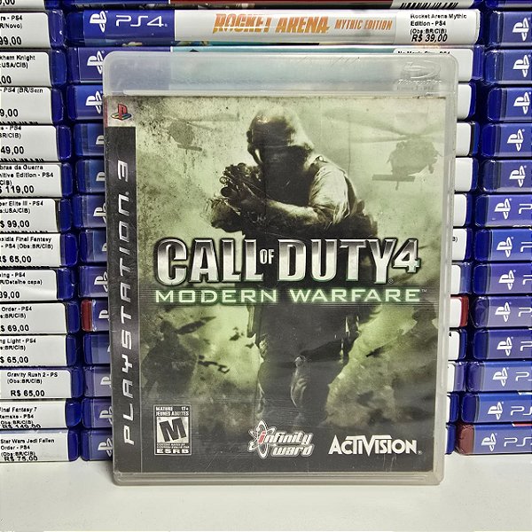 Call of Duty 4 MW - PS3 (USA/Com detalhes)