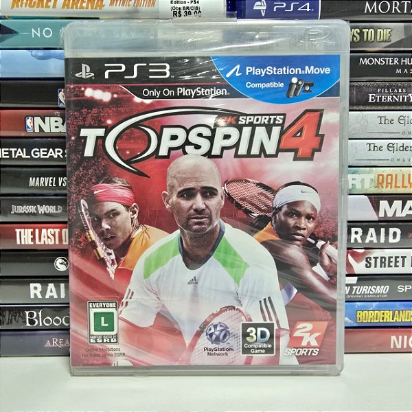 Topspin 4 - PS3 (BR/Novo)