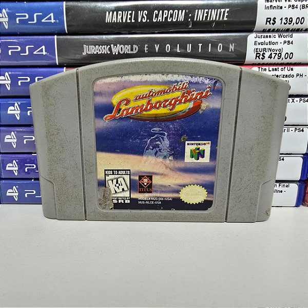 Automobili Lamborghini - N64 (USA/Trava quebrada)