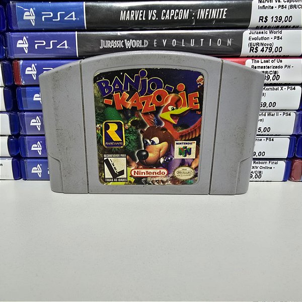 Banjo-Kazooie - N64 (BR/Loose)