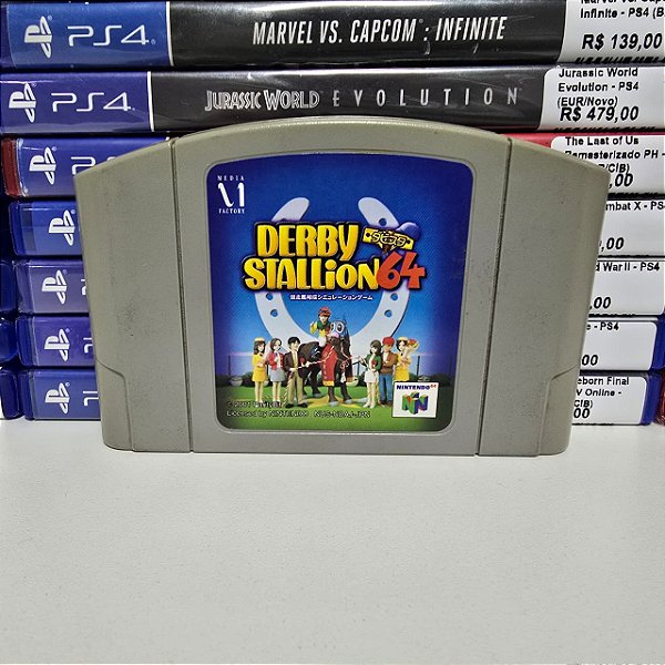 Derby Stallion 64 - N64 (JP/Loose)