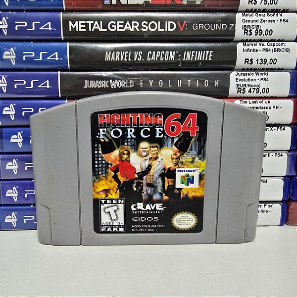 Fighting Force 64 - N64 (USA/Label repro/Loose)