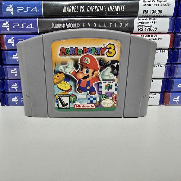 Mario Party 3 - N64 (BR/Loose)