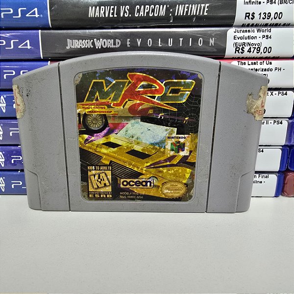 MK Sub-zero - N64 (Loose/Capa trocada)