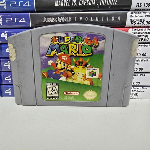 Super Mario 64 - N64 (USA/Trava quebrada)