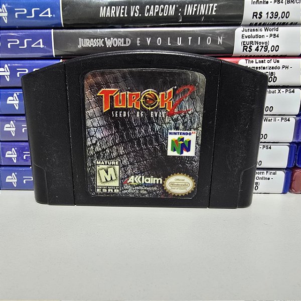 Turok 2 Seeds of Evil - N64 (USA/Loose)