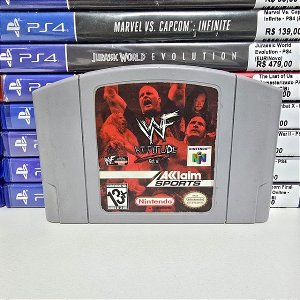 WF Attitude - N64 (BR/Loose)