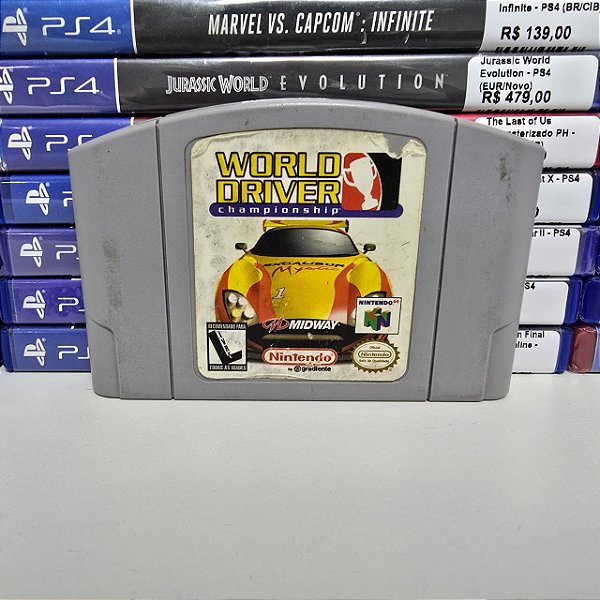 World Driver Championsip - N64 (BR/Trava quebrada)