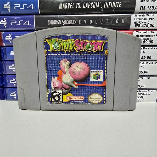 Yoshi's Story - N64 (BR/Trava quebrada)