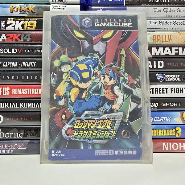 Rockman EXE Transmission - GC (JP/Sem luva)