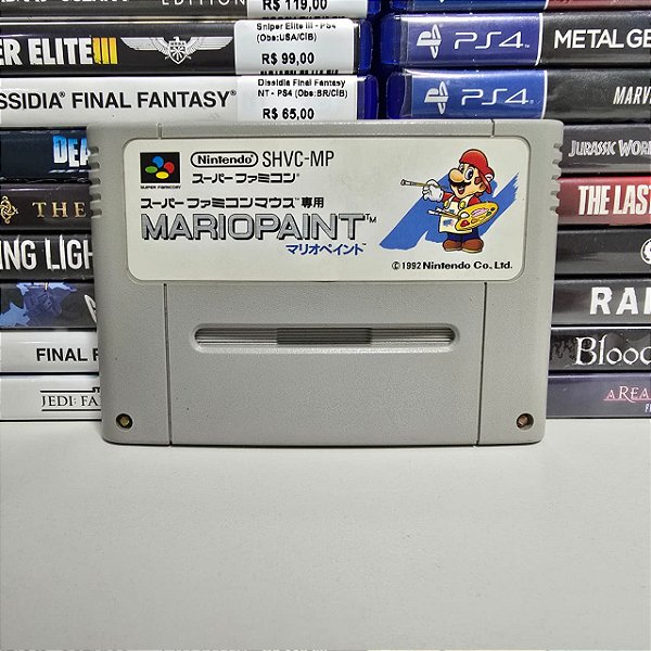 Mario Paint - SFC (Loose)